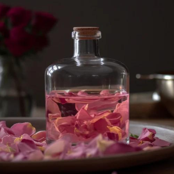 Rose water of high grade