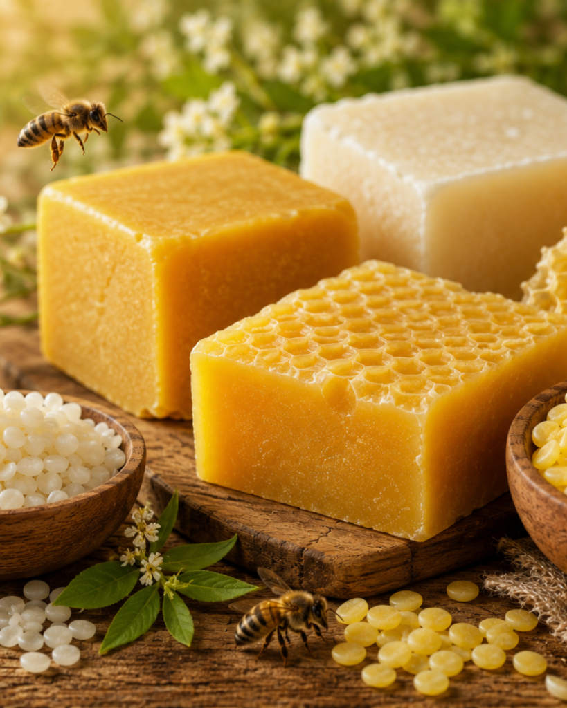 Organic beeswax