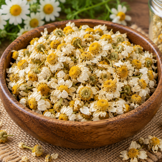Dried Chamomile Flowers