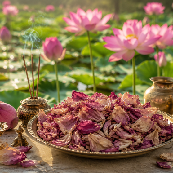 Dried Lotus Flowers
