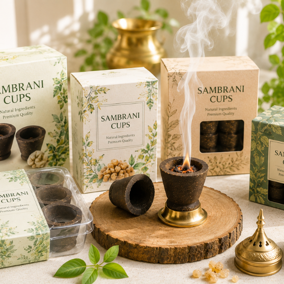 Sambrani Cups