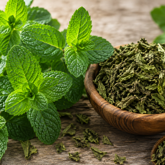 Dried Peppermint Leaves