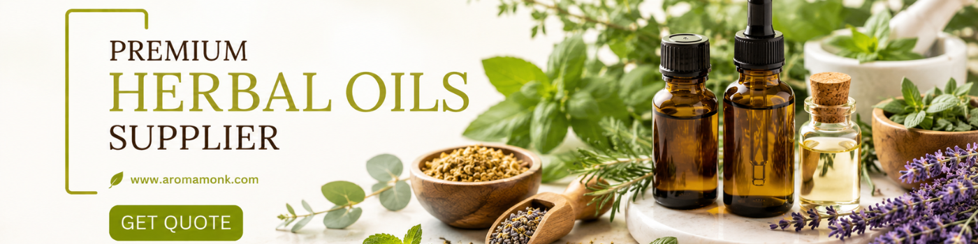 Herbal oils banner